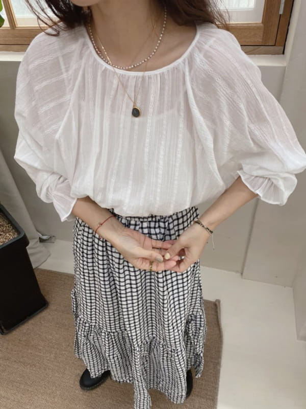 OJODEPAPA - Korean Children Fashion - #Kfashion4kids - Adult Birch Blouse - 3