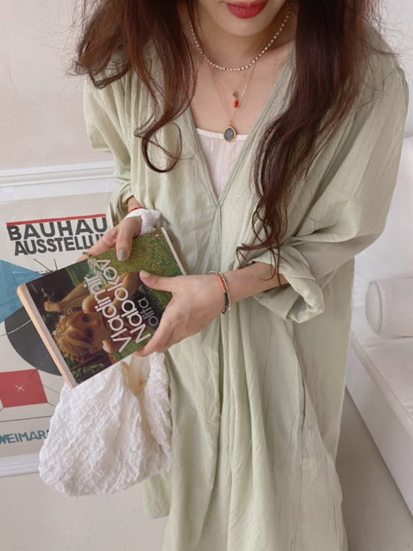 OJODEPAPA - Korean Children Fashion - #Kfashion4kids - Adult Draping Blouse - 10