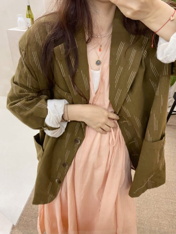 OJODEPAPA - Korean Children Fashion - #Kfashion4kids - Adult Draping Blouse - 4