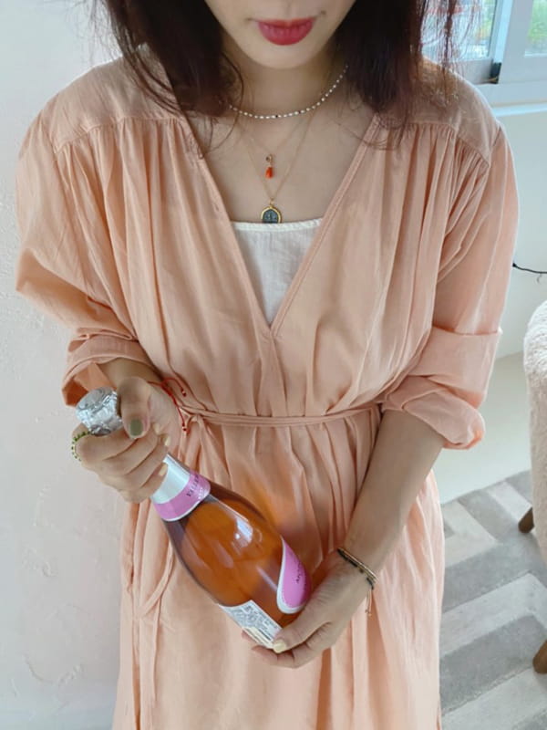 OJODEPAPA - Korean Children Fashion - #Kfashion4kids - Adult Draping Blouse - 5