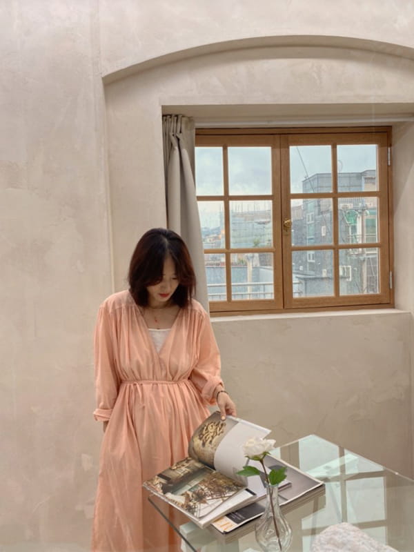 OJODEPAPA - Korean Children Fashion - #Kfashion4kids - Adult Draping Blouse - 6
