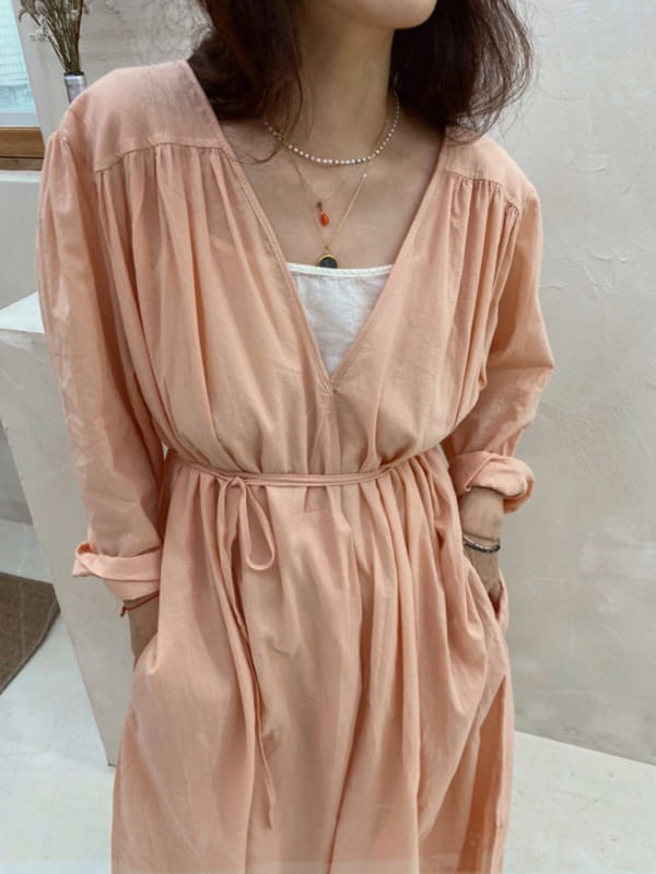 OJODEPAPA - Korean Children Fashion - #Kfashion4kids - Adult Draping Blouse - 8