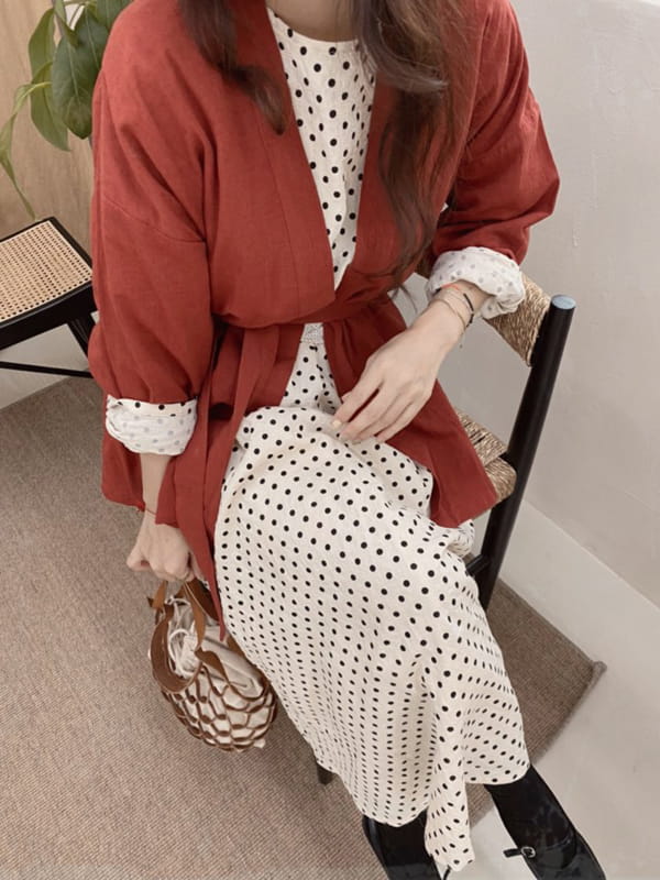 OJODEPAPA - Korean Children Fashion - #Kfashion4kids - Adult Gouda Robe - 11