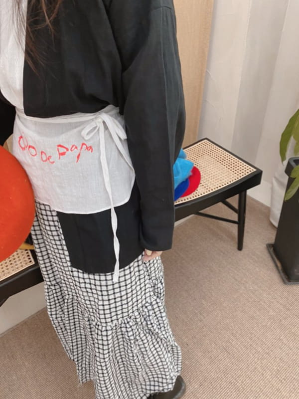 OJODEPAPA - Korean Children Fashion - #Kfashion4kids - Adult Coco Check Skirt - 10