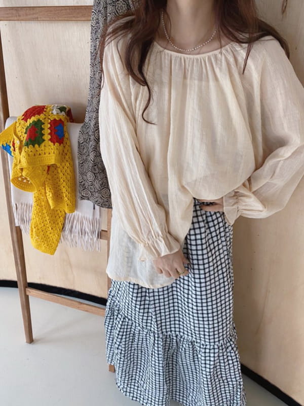 OJODEPAPA - Korean Children Fashion - #Kfashion4kids - Adult Coco Check Skirt - 11