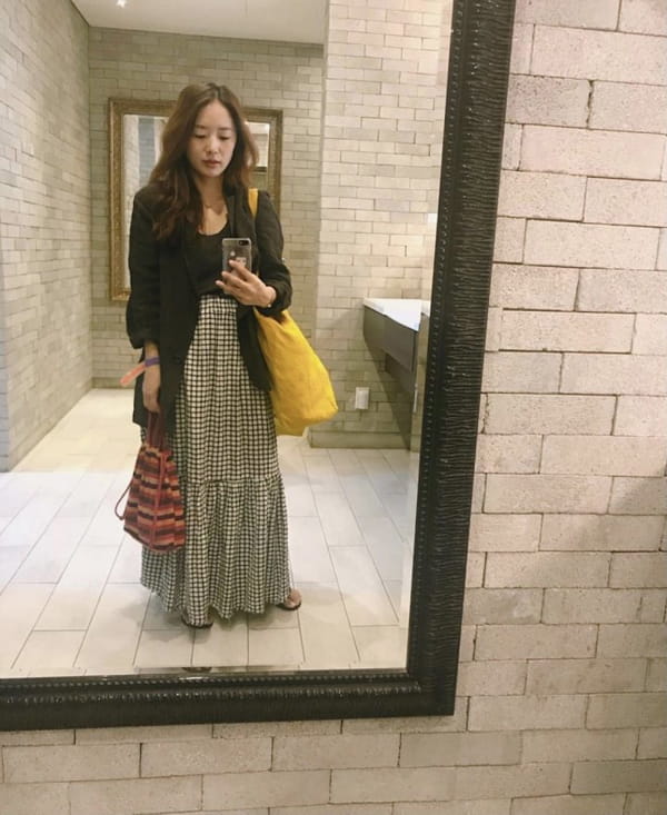 OJODEPAPA - Korean Children Fashion - #Kfashion4kids - Adult Coco Check Skirt - 4