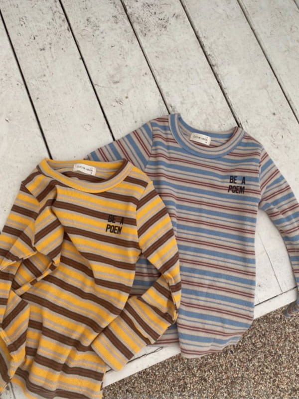 OJODEPAPA - Korean Children Fashion - #Kfashion4kids - Poem Tee