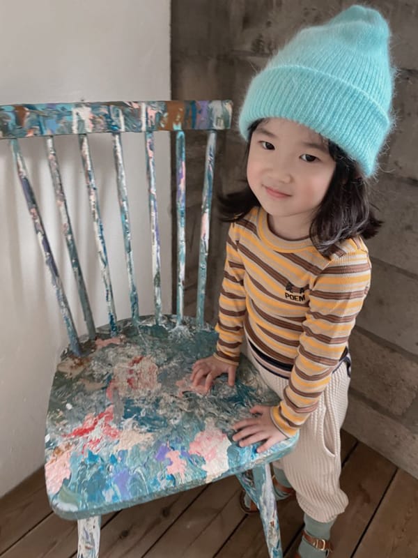 OJODEPAPA - Korean Children Fashion - #Kfashion4kids - Poem Tee - 6