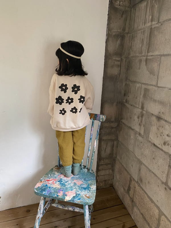 OJODEPAPA - Korean Children Fashion - #Kfashion4kids - Flower Field Tee