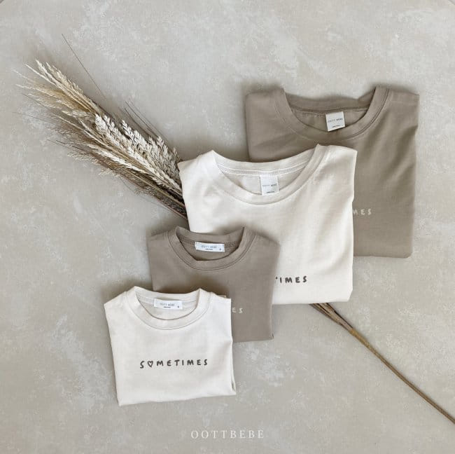 OOTT BEBE - Korean Children Fashion - #Kfashion4kids - Sometime Tee with Mom - 4