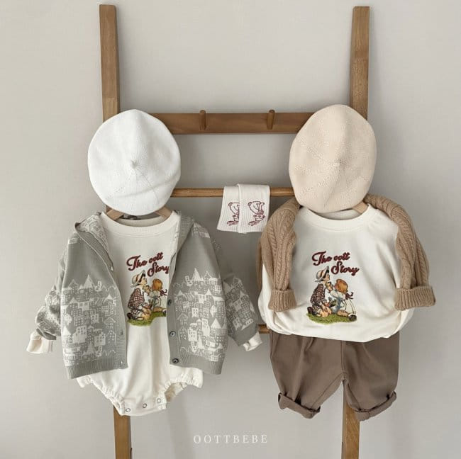 OOTT BEBE - Korean Children Fashion - #Kfashion4kids - Story Sweatshirt - 10