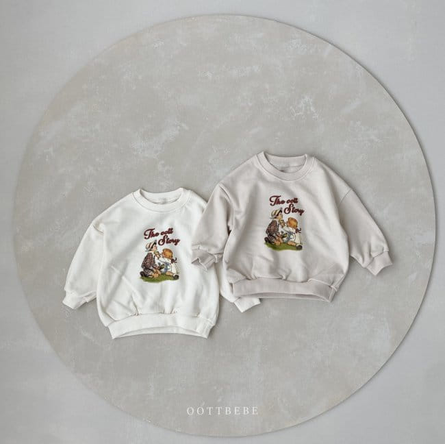 OOTT BEBE - Korean Children Fashion - #Kfashion4kids - Story Sweatshirt - 3
