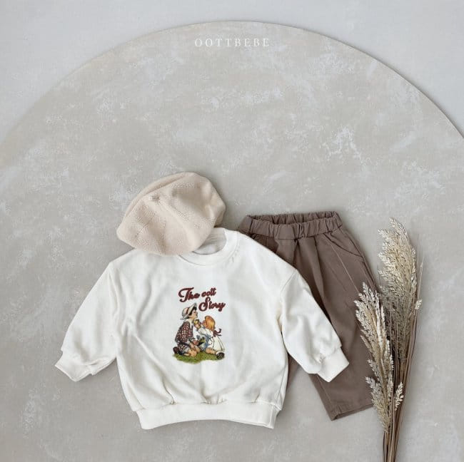OOTT BEBE - Korean Children Fashion - #Kfashion4kids - Story Sweatshirt - 5