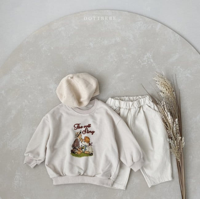 OOTT BEBE - Korean Children Fashion - #Kfashion4kids - Story Sweatshirt - 6