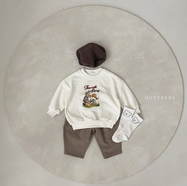 OOTT BEBE - Korean Children Fashion - #Kfashion4kids - Story Sweatshirt - 8