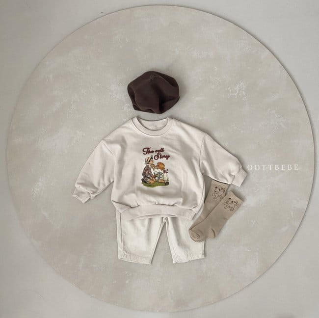 OOTT BEBE - Korean Children Fashion - #Kfashion4kids - Story Sweatshirt - 9