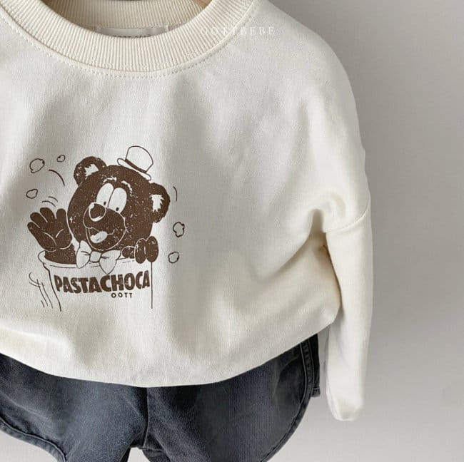 OOTT BEBE - Korean Children Fashion - #Kfashion4kids - Pop Bear Sweatshirt - 10