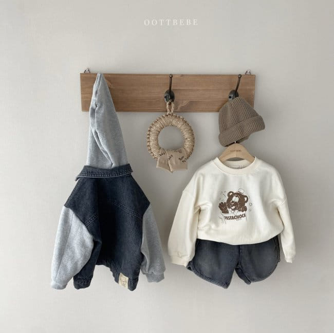 OOTT BEBE - Korean Children Fashion - #Kfashion4kids - Pop Bear Sweatshirt - 7