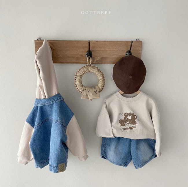 OOTT BEBE - Korean Children Fashion - #Kfashion4kids - Pop Bear Sweatshirt - 8