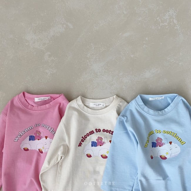 OOTT BEBE - Korean Children Fashion - #Kfashion4kids - Cloud Bear Tee - 11