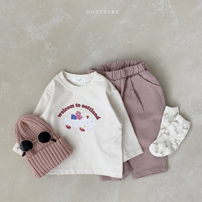 OOTT BEBE - Korean Children Fashion - #Kfashion4kids - Cloud Bear Tee - 5