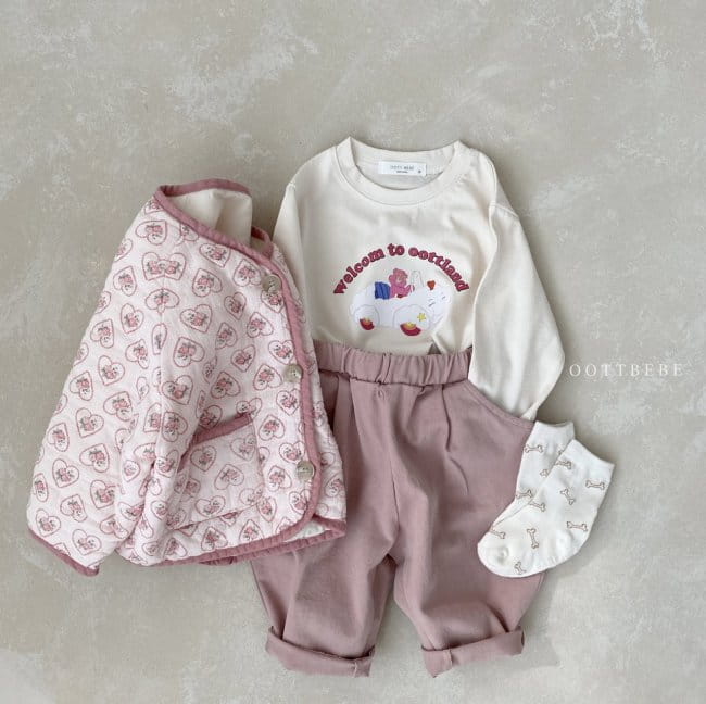 OOTT BEBE - Korean Children Fashion - #Kfashion4kids - Cloud Bear Tee - 9