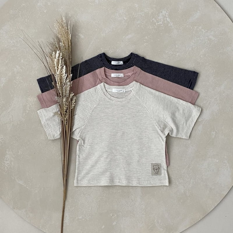 OOTT BEBE - Korean Children Fashion - #Kfashion4kids - Raglan Capri Tee - 2