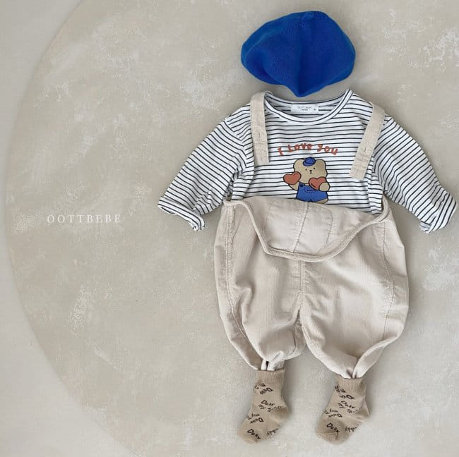 OOTT BEBE - Korean Children Fashion - #Kfashion4kids - Hatto Bear Tee - 11