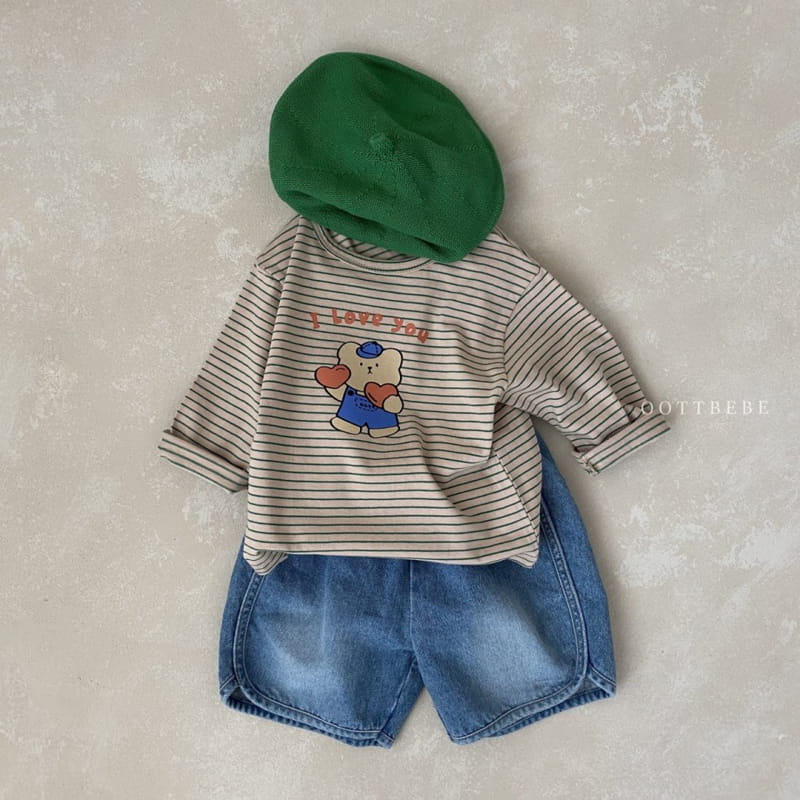 OOTT BEBE - Korean Children Fashion - #Kfashion4kids - Hatto Bear Tee - 2