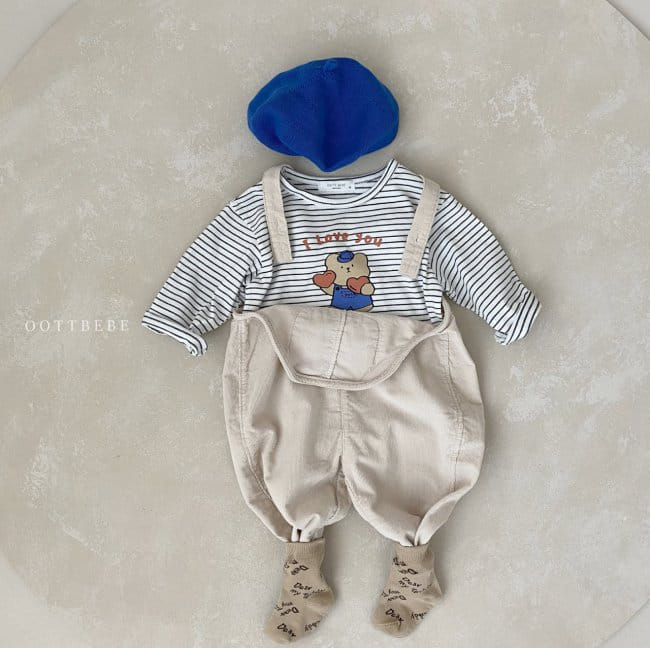 OOTT BEBE - Korean Children Fashion - #Kfashion4kids - Hatto Bear Tee - 4