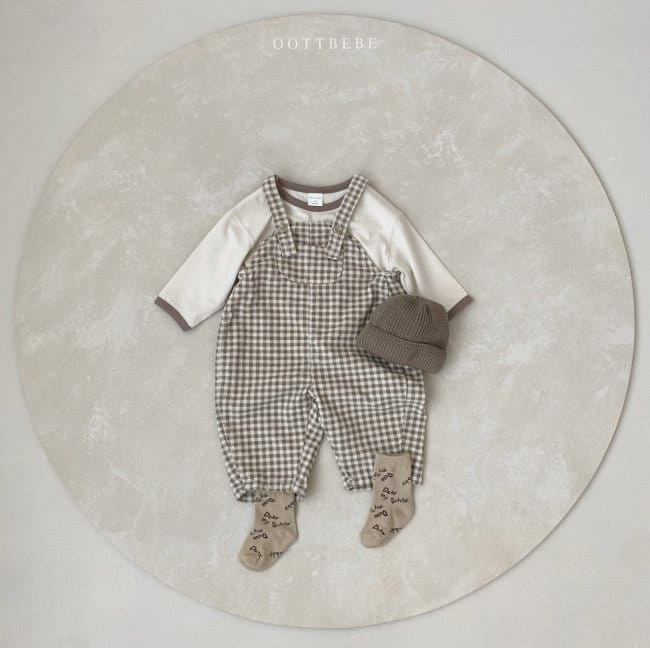 OOTT BEBE - Korean Children Fashion - #Kfashion4kids - Corduroy Overall - 6