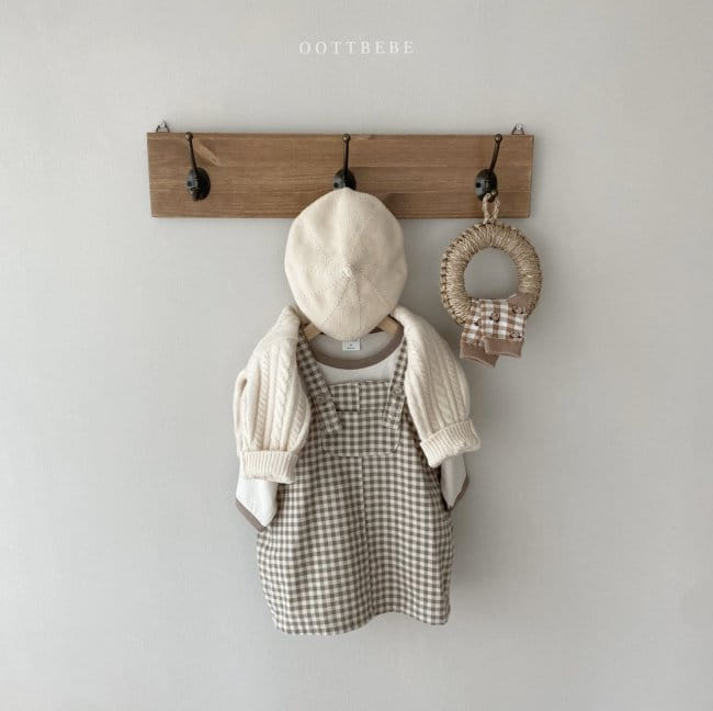 OOTT BEBE - Korean Children Fashion - #Kfashion4kids - Corduroy One-piece - 4