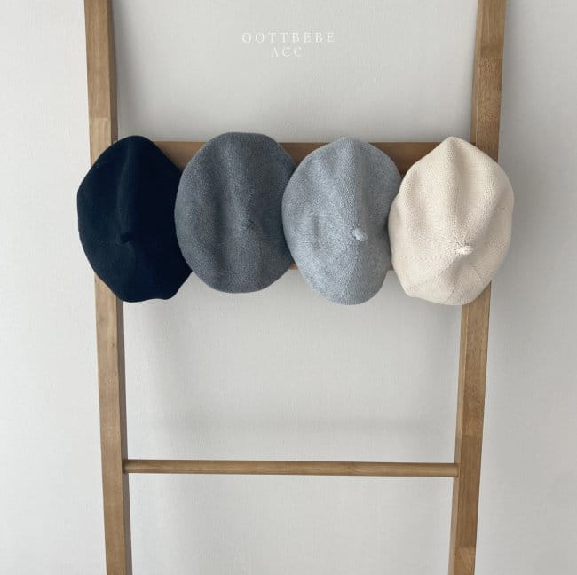 OOTT BEBE - Korean Children Fashion - #Kfashion4kids - Fall Tone Tone Beret Hat - 12