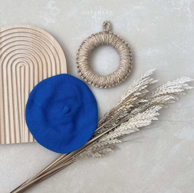 OOTT BEBE - Korean Children Fashion - #Kfashion4kids - Fall Color Beret Hat - 11