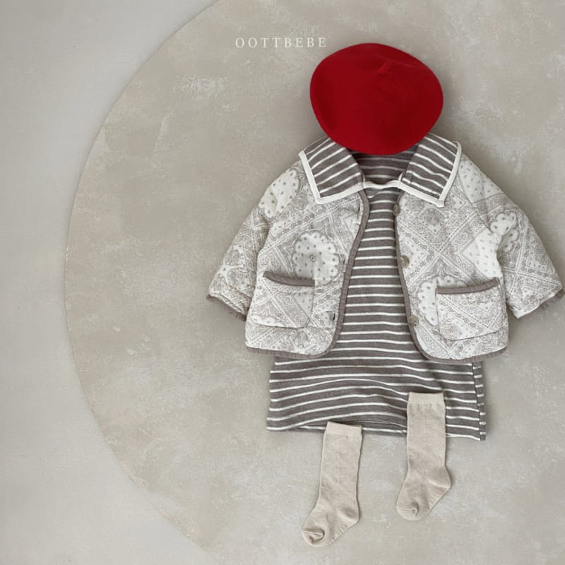 OOTT BEBE - Korean Children Fashion - #Kfashion4kids - Sailor One-piece - 12