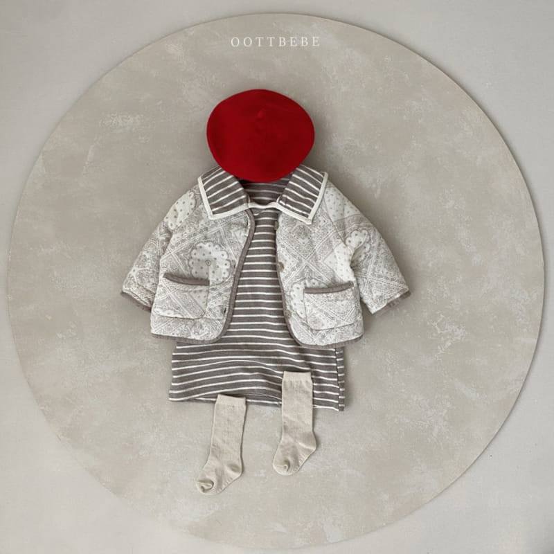 OOTT BEBE - Korean Children Fashion - #Kfashion4kids - Sailor One-piece - 2