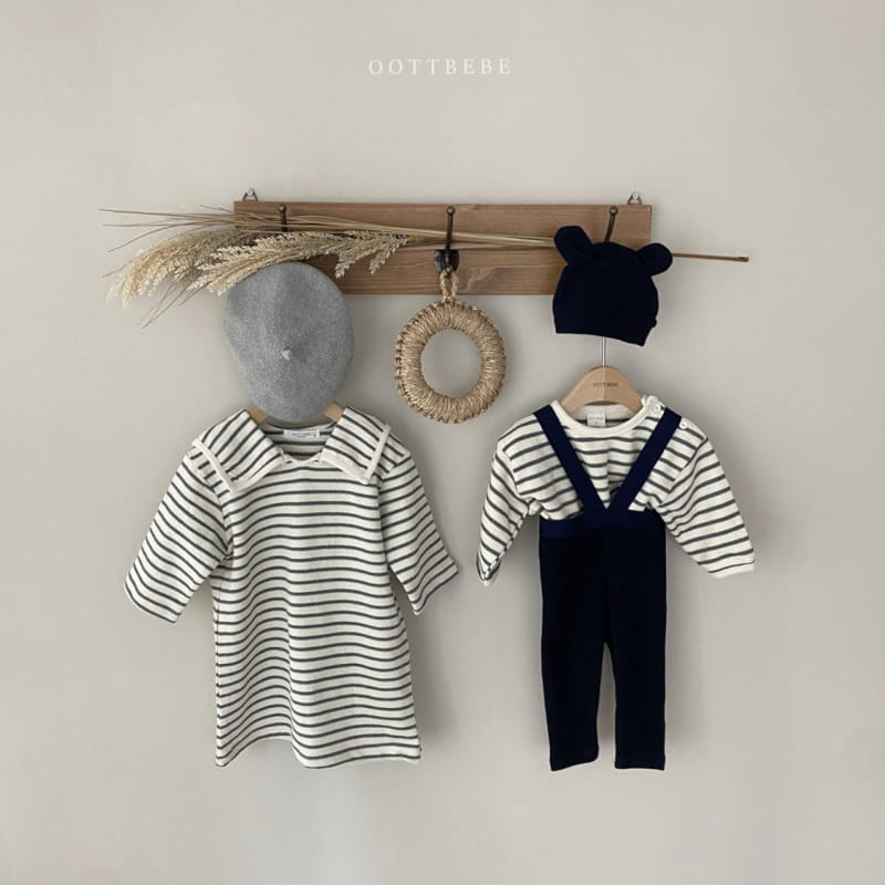 OOTT BEBE - Korean Children Fashion - #Kfashion4kids - Sailor One-piece - 6