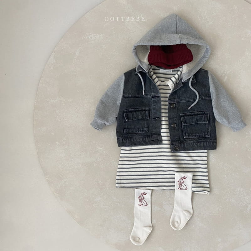 OOTT BEBE - Korean Children Fashion - #Kfashion4kids - Sailor One-piece - 9