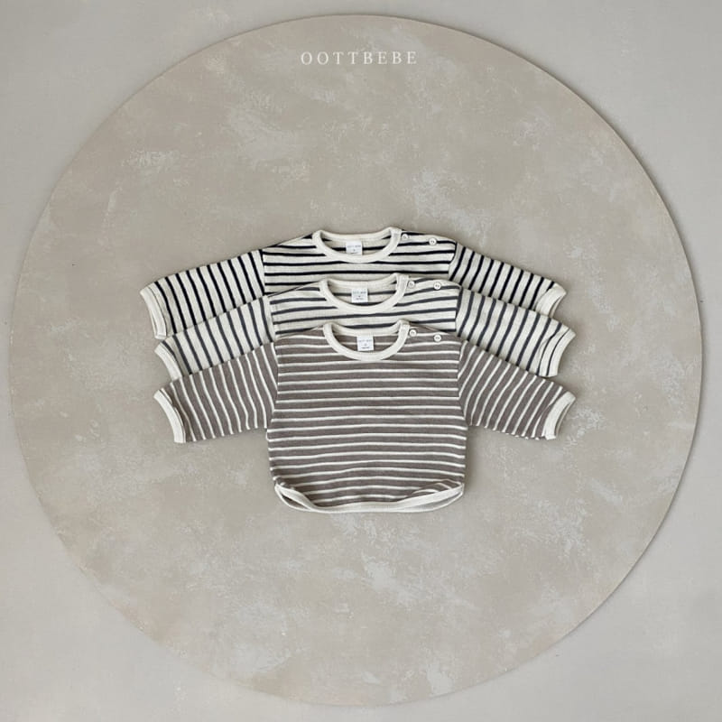 OOTT BEBE - Korean Children Fashion - #Kfashion4kids - Bebe Rappa Sweatshirt - 6