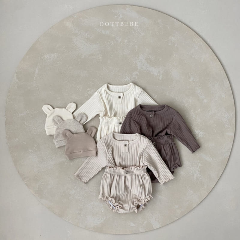 OOTT BEBE - Korean Children Fashion - #Kfashion4kids - Emily Top Bloomer Set