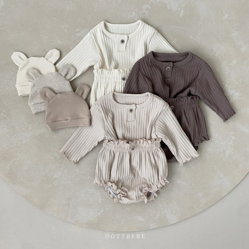 OOTT BEBE - Korean Children Fashion - #Kfashion4kids - Emily Top Bloomer Set - 10
