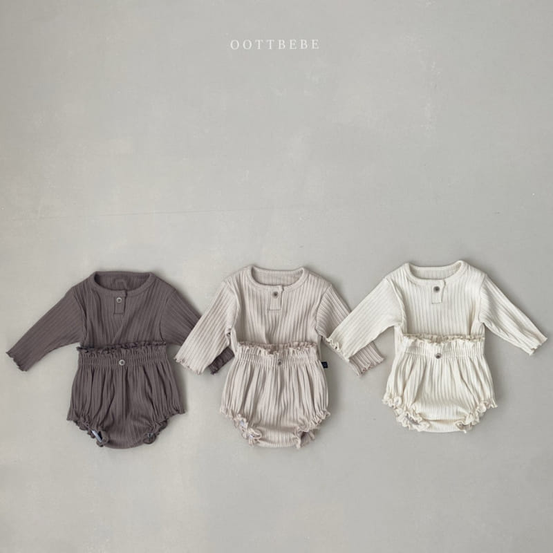 OOTT BEBE - Korean Children Fashion - #Kfashion4kids - Emily Top Bloomer Set - 11