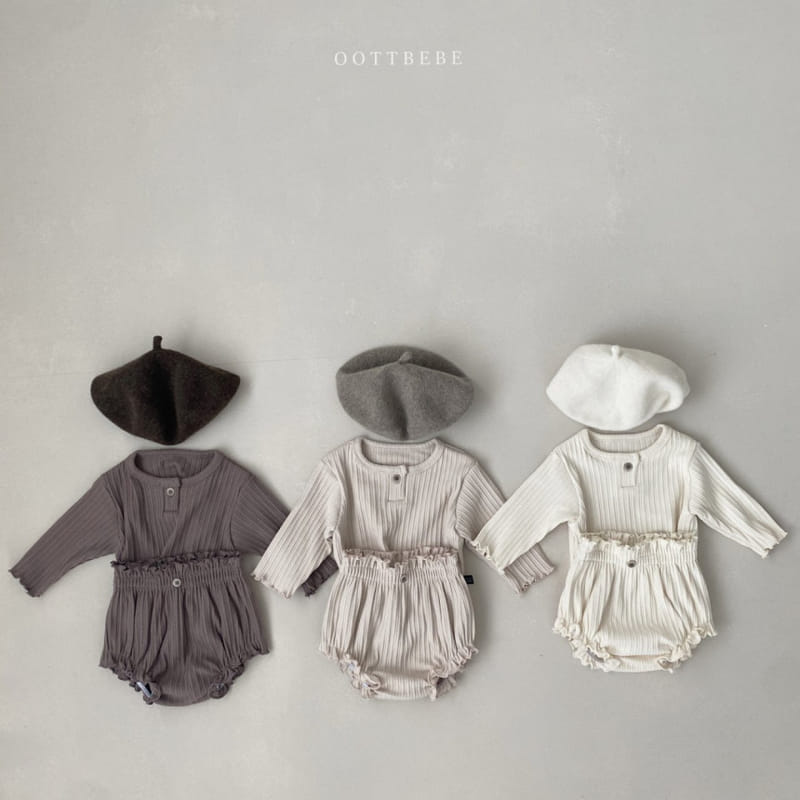 OOTT BEBE - Korean Children Fashion - #Kfashion4kids - Emily Top Bloomer Set - 3