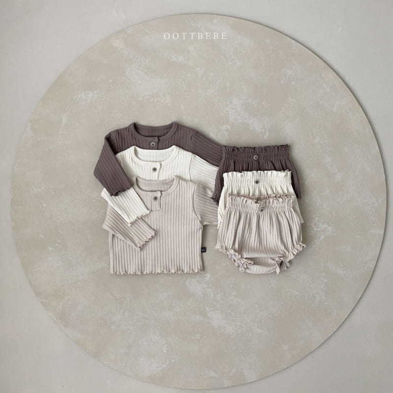 OOTT BEBE - Korean Children Fashion - #Kfashion4kids - Emily Top Bloomer Set - 4