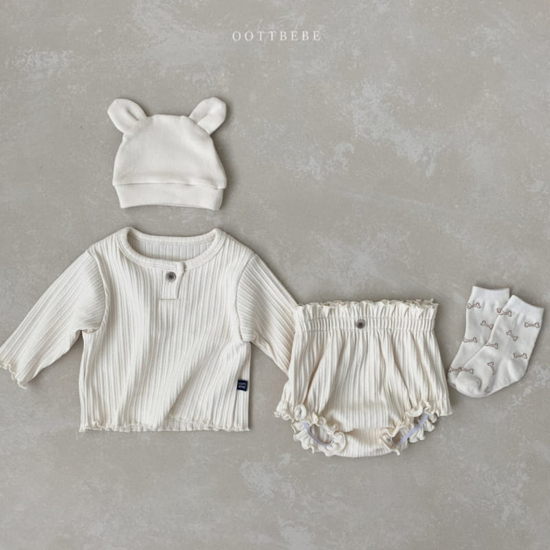 OOTT BEBE - Korean Children Fashion - #Kfashion4kids - Emily Top Bloomer Set - 9