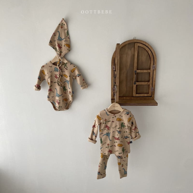 OOTT BEBE - Korean Children Fashion - #Kfashion4kids - Dino Easywear - 11