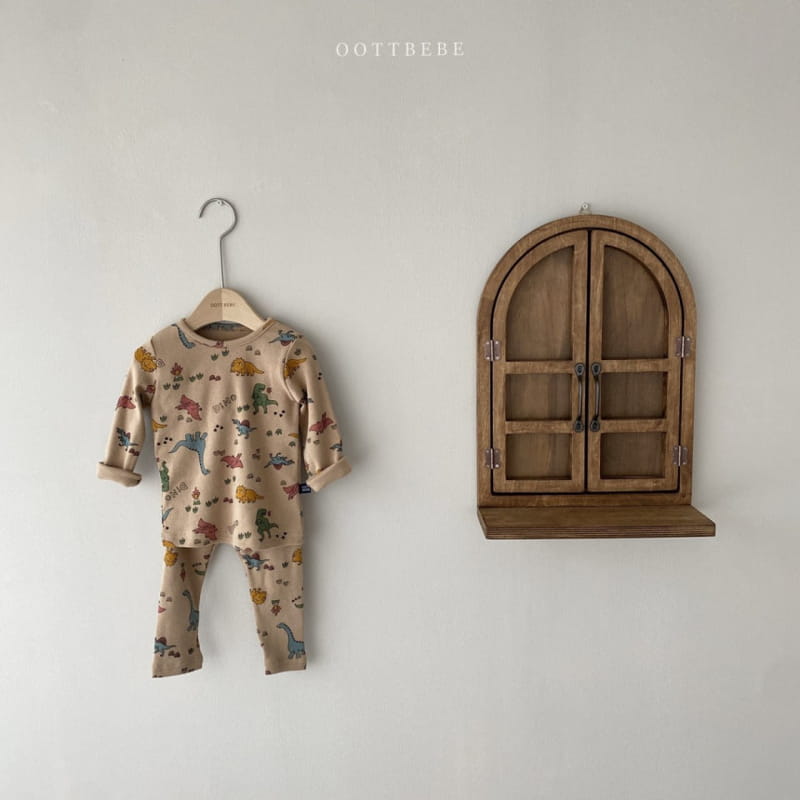 OOTT BEBE - Korean Children Fashion - #Kfashion4kids - Dino Easywear - 2