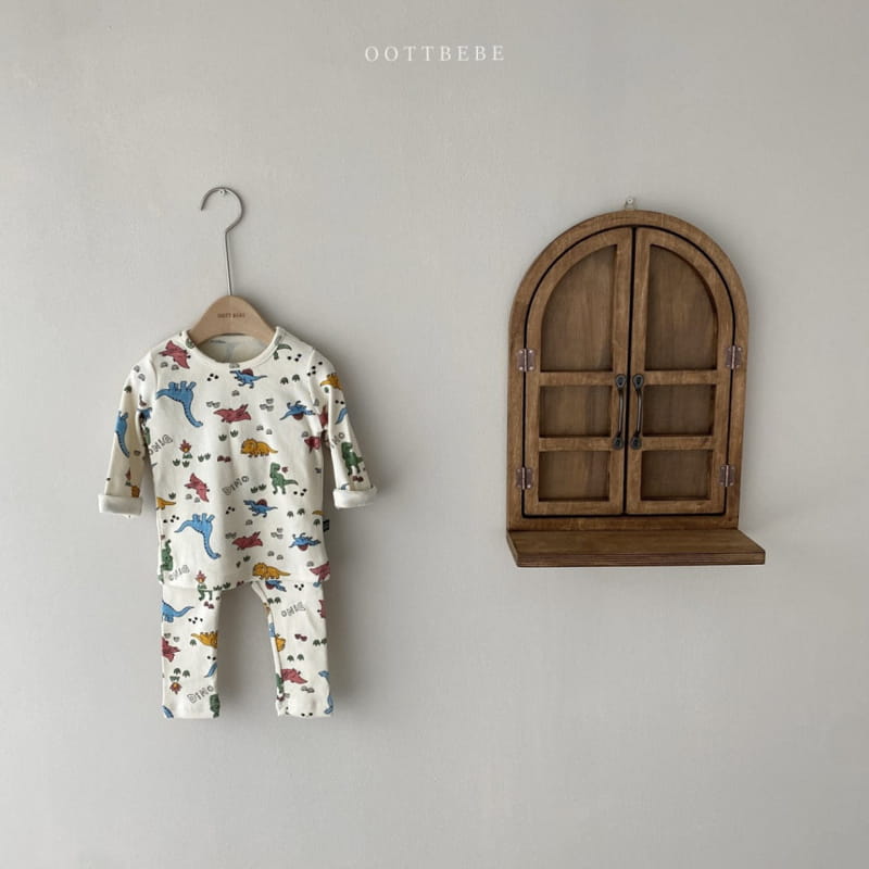 OOTT BEBE - Korean Children Fashion - #Kfashion4kids - Dino Easywear - 3