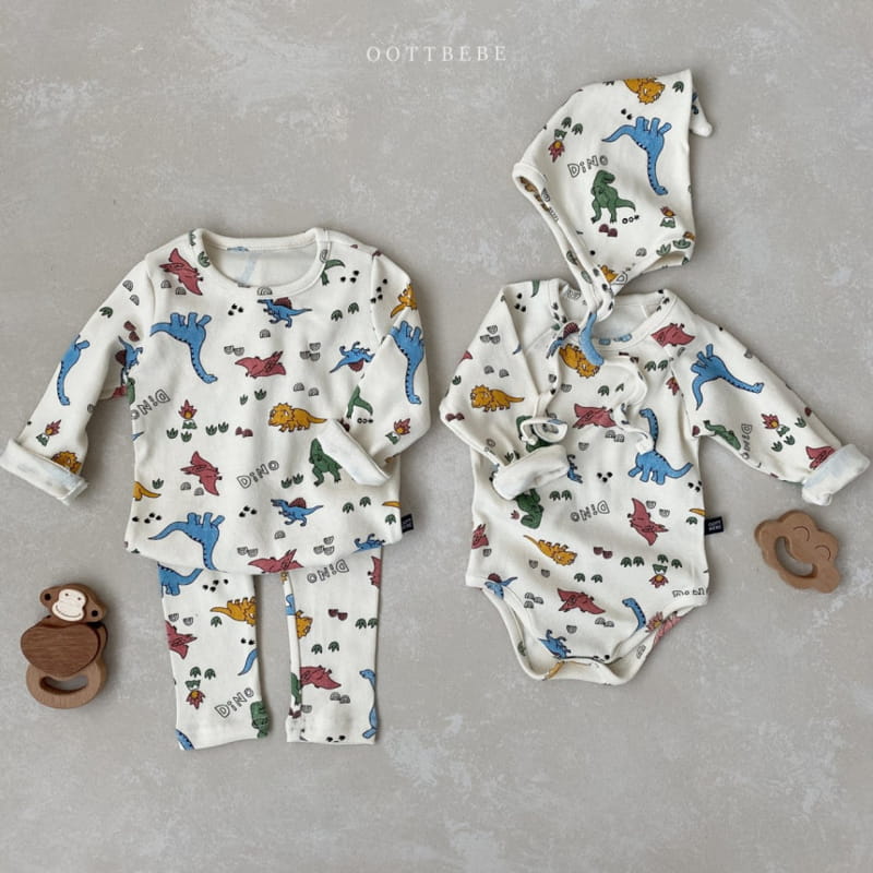 OOTT BEBE - Korean Children Fashion - #Kfashion4kids - Dino Easywear - 4
