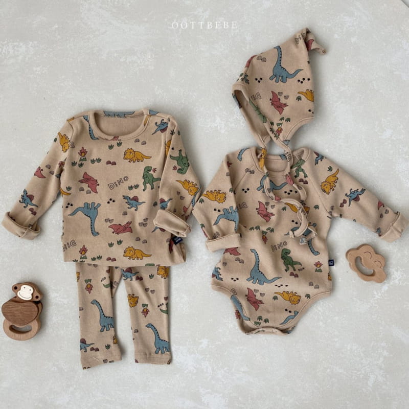 OOTT BEBE - Korean Children Fashion - #Kfashion4kids - Dino Easywear - 5